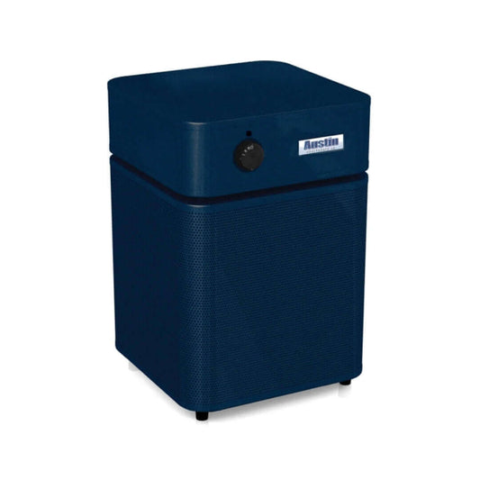 Austin Air HealthMate Junior air purifier in Midnight Blue color